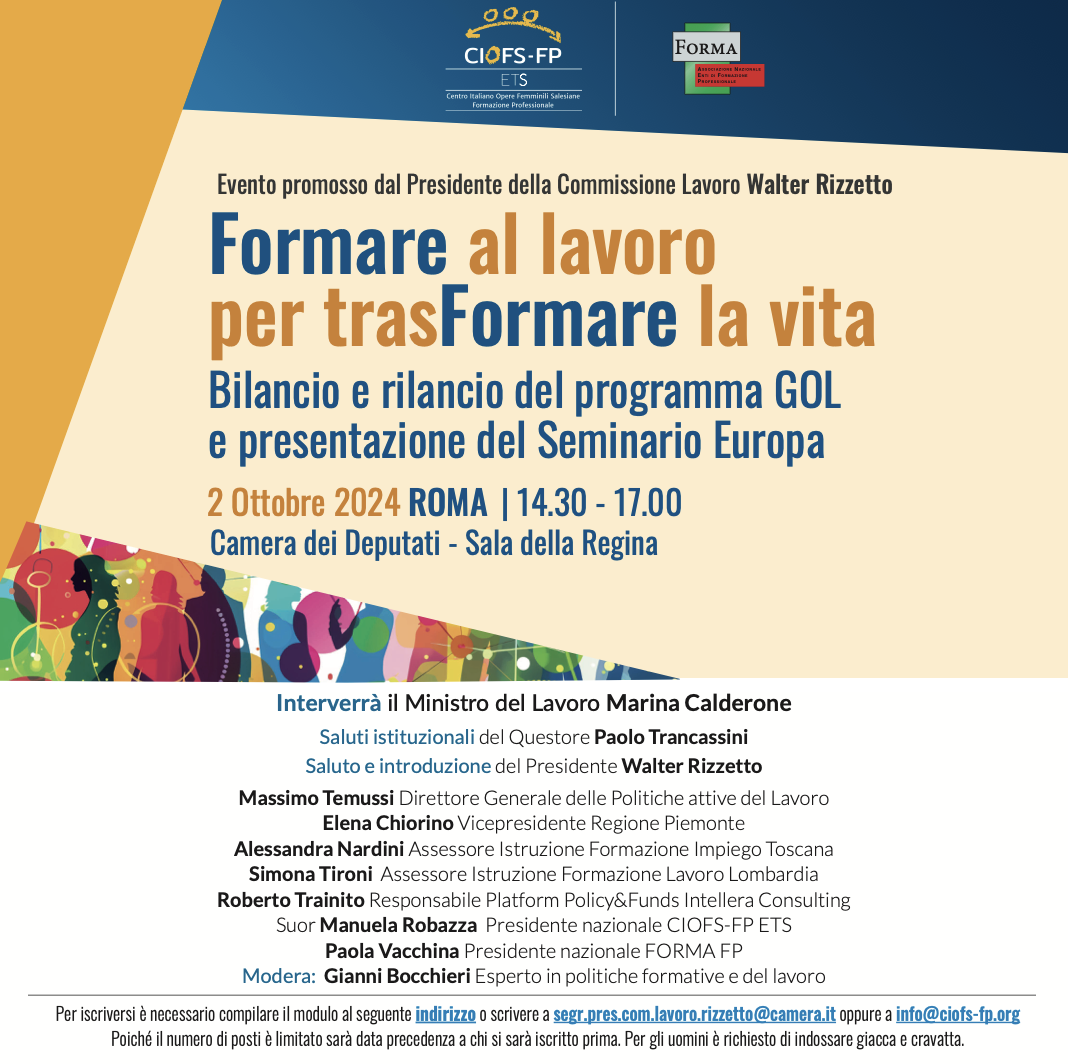 Formare al lavoro per trasformare la vita